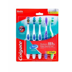 COLGATE CEP 360 BASE PACK X 5